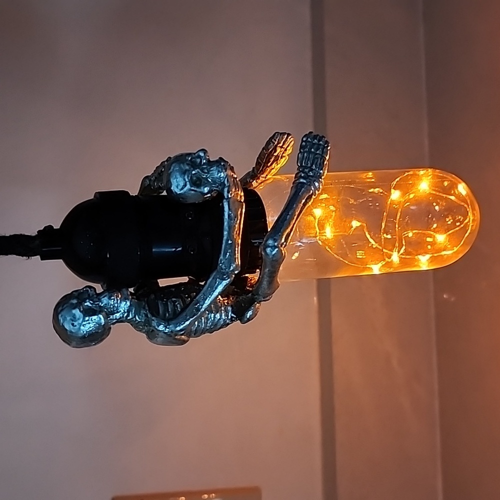 Lighted hanging Skeleton